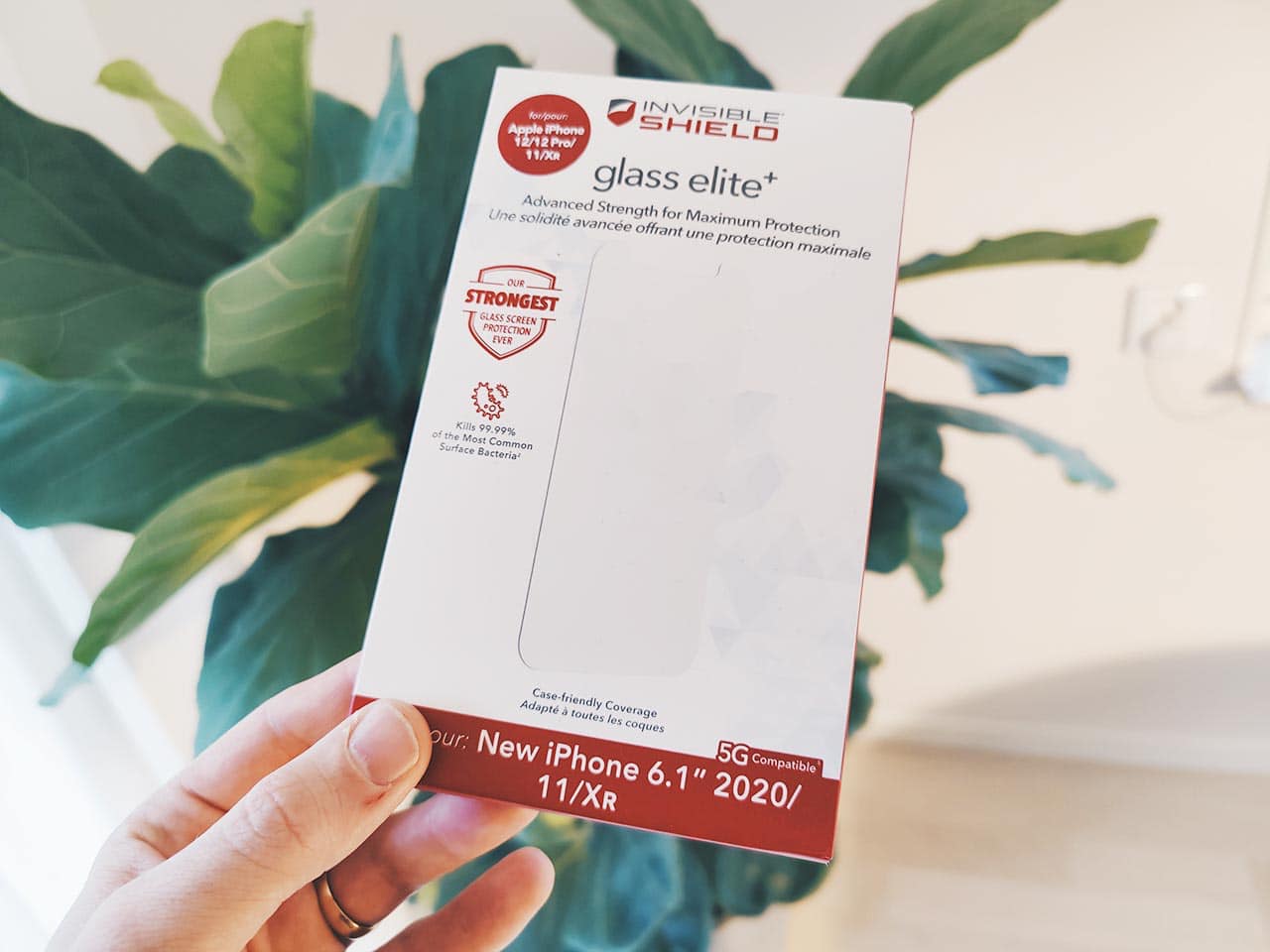 ZAGG InvisibleShield Glass Elite+